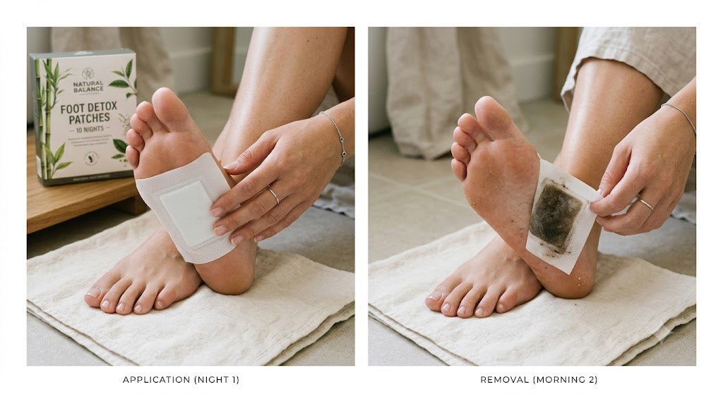 Detox and Night restore foot patches