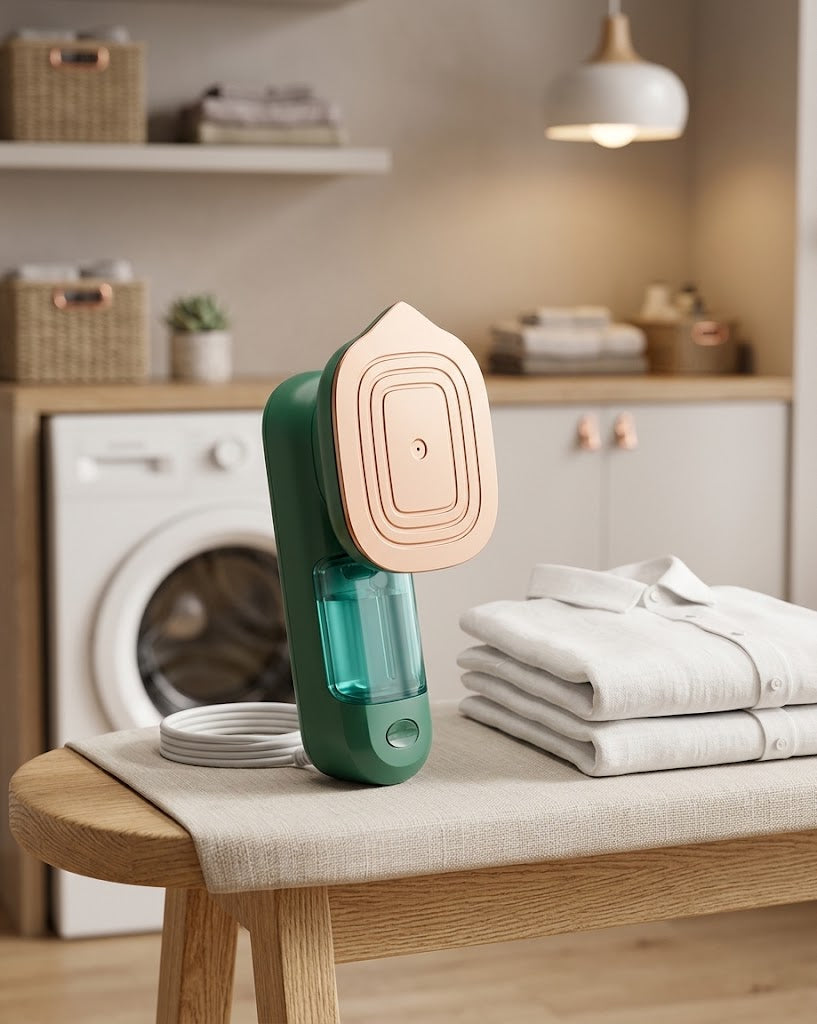 Mini portable steam iron for clothes